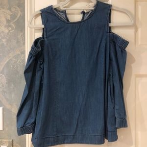 Dance & Marvel Cold Shoulder Top